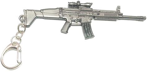 BJ TOYS Multicolor PUBG Soldier Gun Keychain : Amazon.in: Bags, Wallets ...