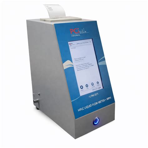 HPLC Liquid Flow Meter - HMI, Digital Liquid Flow Meter DFM-05, PCI ...