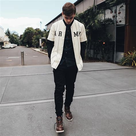 Baseball Jersey Outfit Mens | PrestaStyle