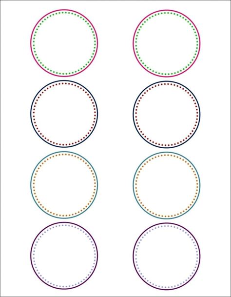 Avery Round Sticker Template – williamson-ga.us