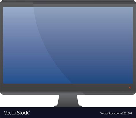 Computer screen Royalty Free Vector Image - VectorStock