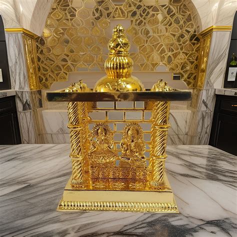 Salvus APP SOLUTIONS Metal Religious God Laxmi Ganesh Ji Murti for Home ...