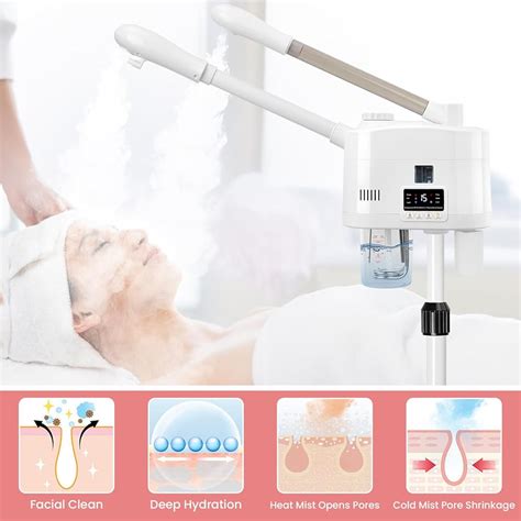 HSONBIUTY Professional Facial Steamer, 2 in 1 Facial Steamer India | Ubuy