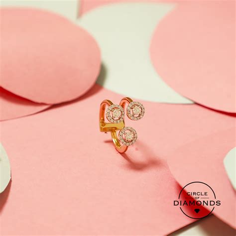 Buy Real Diamond Ring Online | Real Diamond Ring by Manubhai.