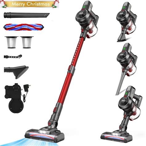 INSE Cordless Vacuum Cleaner,6 in 1 Powerful Stick Handheld Vacuum ...