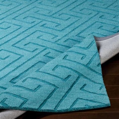 Buy EERNITY Rugs Tufted Woollen Carpet High Low Design Moderm Durable ...
