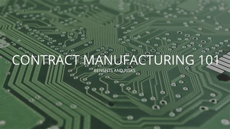 Contract Manufacturing Strategy 的图像结果