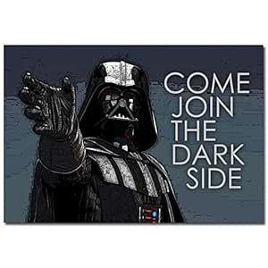 exciting Lives Darth Vader Join The Dark Side - Star Wars Poster - 12 x ...