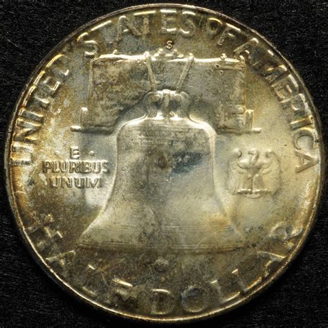 1954-S Silver Franklin Half Dollar – Numismax