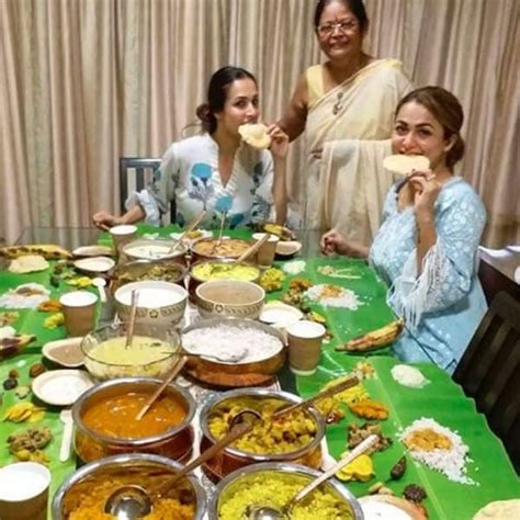 Onam 2020: Malaika Arora and Amrita Arora had the most sumptuous Sadya ...