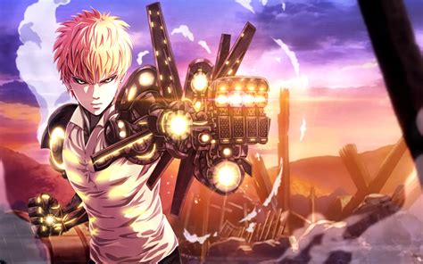 Genos, One Punch Man, 4K, #53 Wallpaper iPhone Phone
