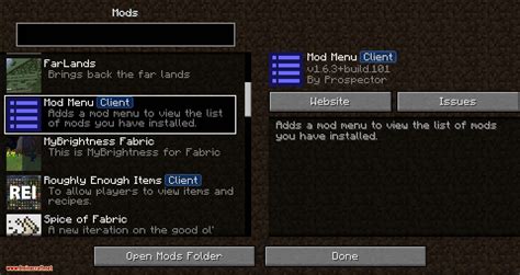 Mod Menu Forge 的图像结果