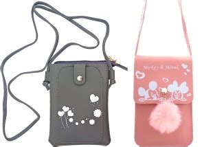 Mahabal Grey, Beige Sling Bag pair of 2 sling for girl & women GREY ...