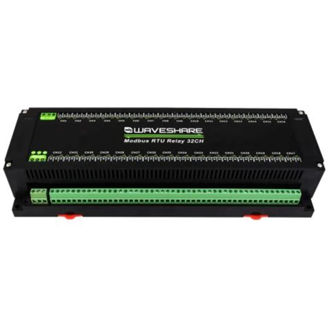 Buy Waveshare Modbus RTU 32-Channel Relay Board RS485 Communication ...