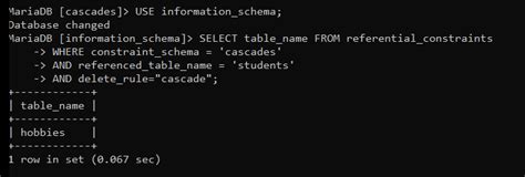 Image result for Cascade MySQL