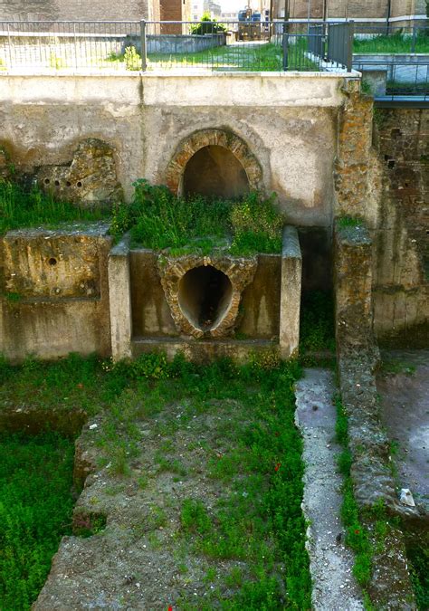 A very Roman-looking drain in ancient Rome. The Cloaca Maxima in the ...