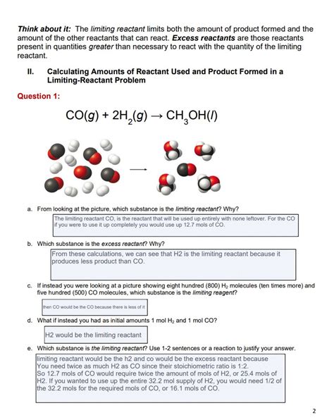 Calculating Limiting Reactant Problems 的图像结果
