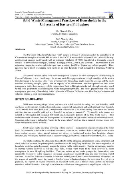 Image result for Waste Management Programs in the Philippines