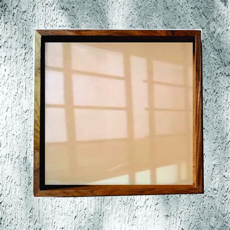 Teak Wood Floating Frames Varamala Frames