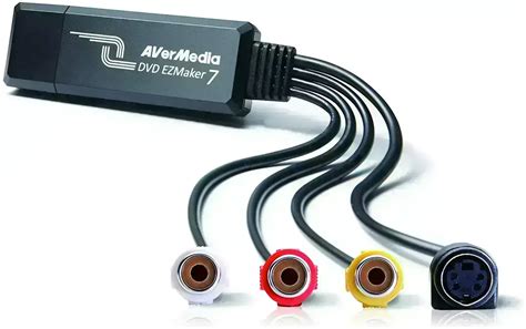 AVerMedia EZMaker 7, Standard Definition USB Video Capture Card ...