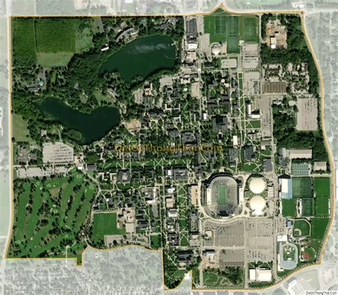 Map of Notre Dame CDP - Thong Thai Real