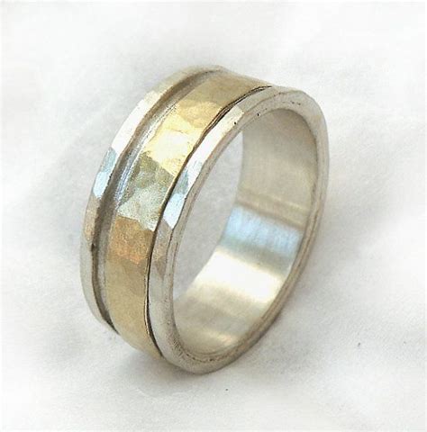 Band Men Gold Spinner Ring