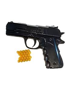 Priya Variety Stores Gun with Soft Bullets Toy,Pull Back Action | for ...