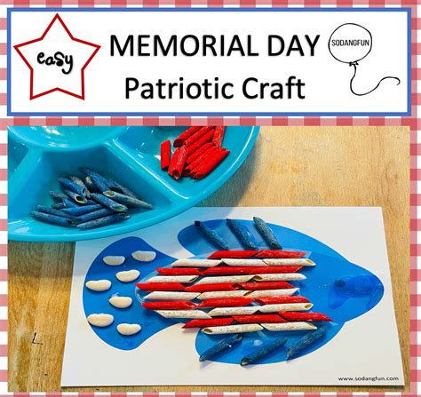 Memorial Day Art Crafts 的图像结果