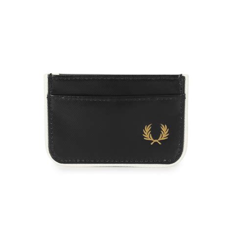 Buy Fred Perry Men Black Card Holder for Men Online | The Collective