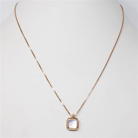 Buy Rectangle pendant Chain in India | Chungath Jewellery Online- Rs ...