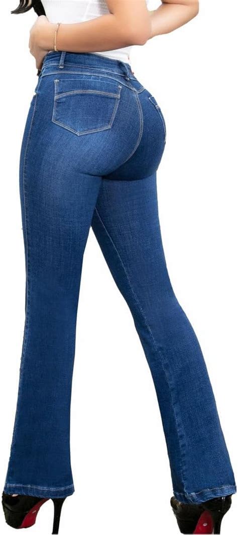 ARANZA Colombian Butt Lifting Boot Cut Jeans for Women India | Ubuy