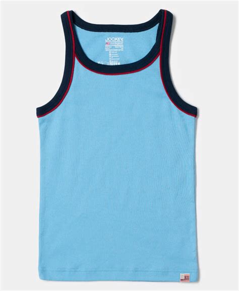 Buy Super Combed Cotton Rib Fabric Sleeveless Vest - Assorted Colors ...