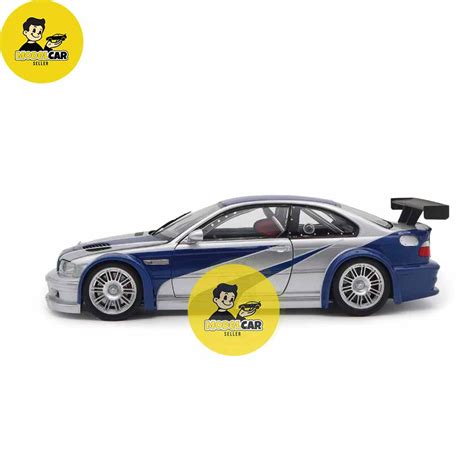 1:18 DCN BMW M3 GTR E46 Need For Speed NFS 9 Diecast Scale Model Car ...
