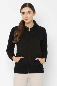 Allen Solly Full Sleeve Solid Women Sweatshirt - Buy Allen Solly Full ...