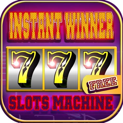instant winner slot machine