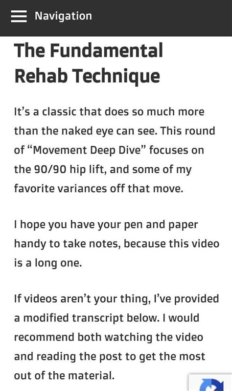 Reflection paper about bracing the core through 90-90 hip lift with ...