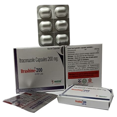 ITRASHINE 200 Capsules INNOVEXIA LIFE SCIENCES PVT LTD