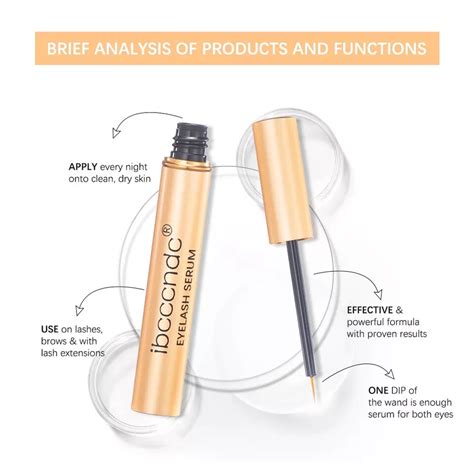 Buy GOLDEN Lash Growth Serum & Eyebrow Enhancer, Serum for LONGER ...