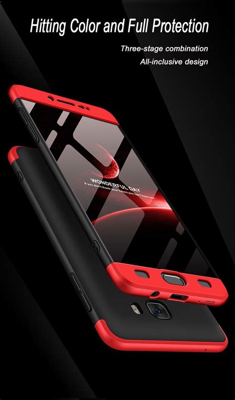 FCK ® Samsung Galaxy C9 Pro 3-in-1 360 Series PC Case Dual-Colour ...