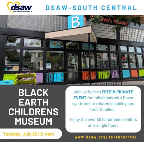 Black Earth Childrens Museum - FREE & PRIVATE EVENT!, Black Earth ...