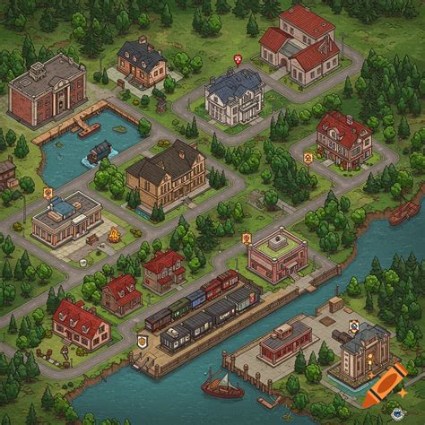 Village Layout 的图像结果