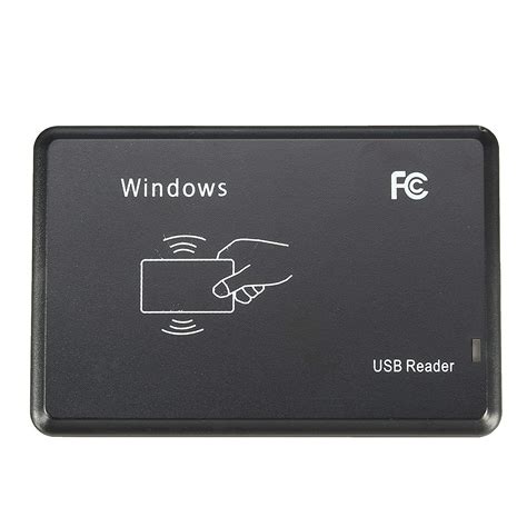 SAMZHE USB Interface Contactless Proximity Sensor ID Card Reader (Black ...