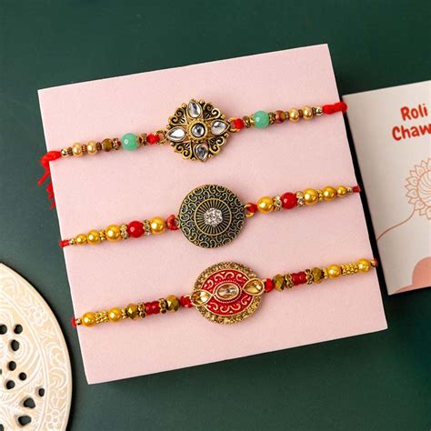 Send Traditional Rakhi Set Online