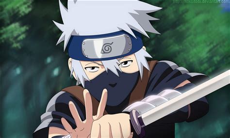 wallpaper anime kakashi