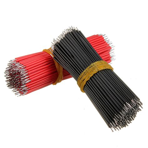 Motherboard, PCB, Breadboard Jumper Cable 150mm 24AWG (Black) - 20 ...