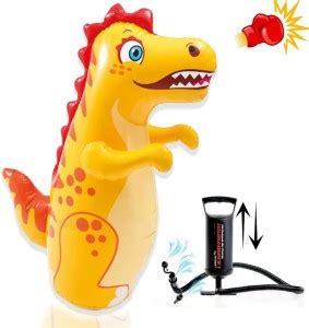 Sani International Toy World Combo of 3 Ft Inflatable Hit Me Dragon ...