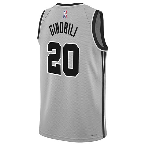 San Antonio Spurs Men's Nike Manu Ginobili 2025-2026 Statement Edition ...