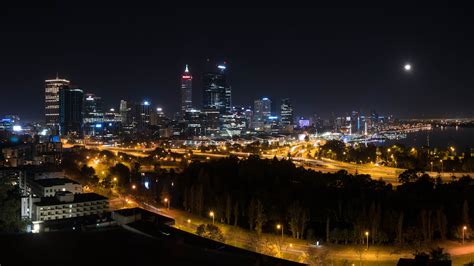 Download wallpaper 7089x3988 night city, skyscrapers, buildings, city ...