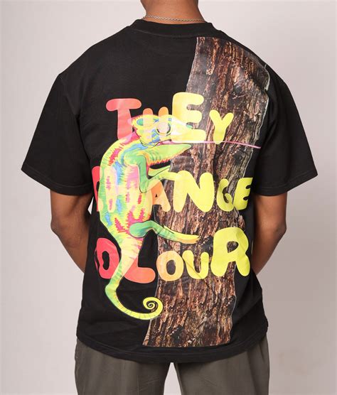 Palmarium They Change Colour T-Shirt | Psychedelic Streetwear