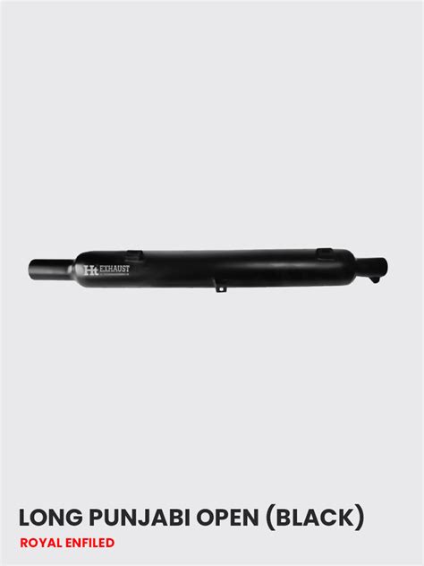 Long Punjabi Open (Black) - RE 140B – htexhaust